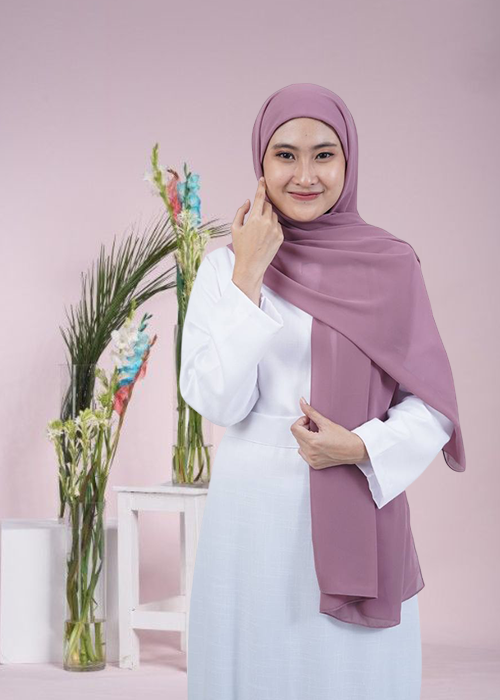 PASHMINA CERUTY + INNER 2 IN 1 ns